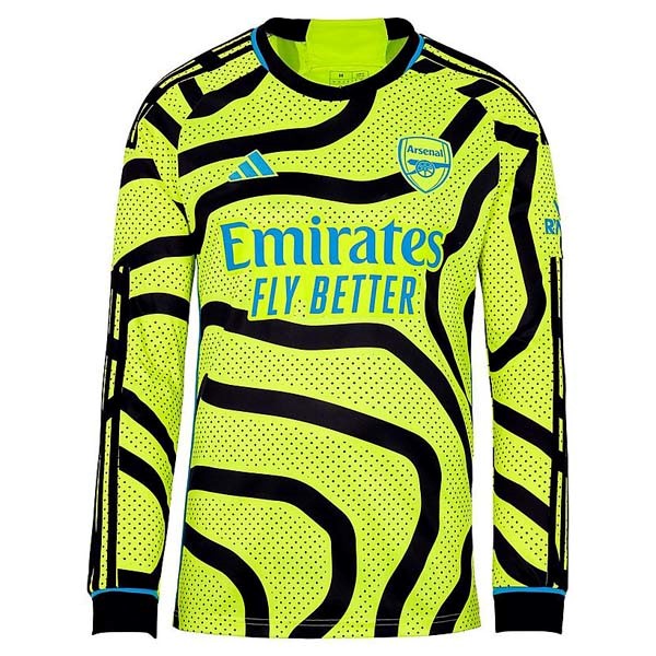 Tailandia Camiseta Arsenal Replica Segunda Ropa ML 2023/24